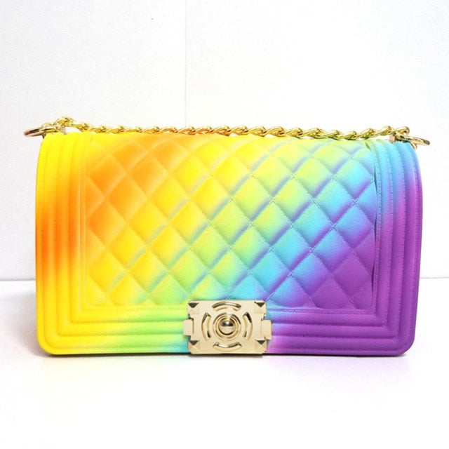 Ladies Rainbow Jelly Purse - Life Changing Products