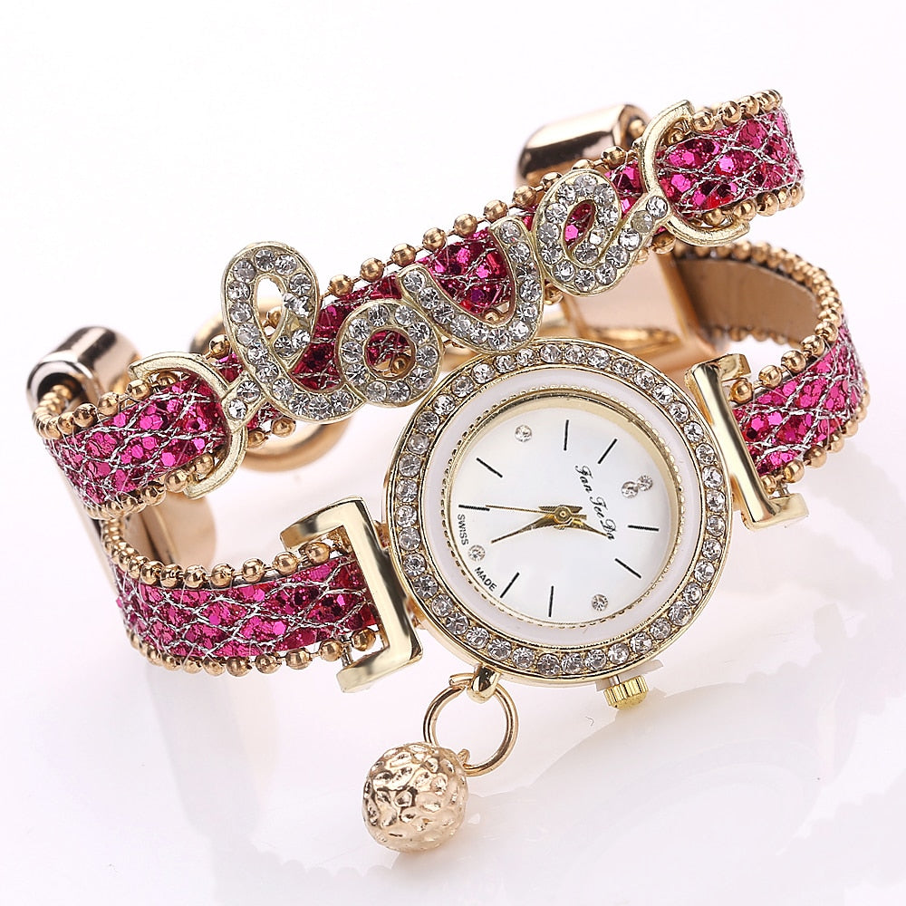 Women Watches Top Brand Luxury Rhinestone Bracelet Dress Small Wrist Watch  Steel Watchband Female Clock Ladies Gift Montre Femme - Quartz Wristwatches  - AliExpress