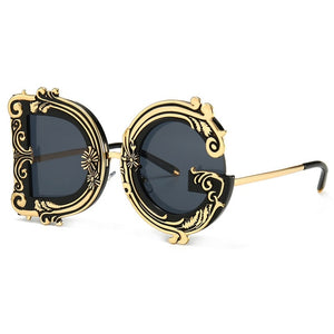 Baroque Style Sunglasses  https://mbell-ish.com/products/baroque-style-sunglasses  Are you ready to turn heads while wearing these gorgeous sunnies? Style: RectangleFrame Material: PolycarbonateEyewear Type: SunglassesLens Height: 68mmLens Width: 65mmStyle: Fashion