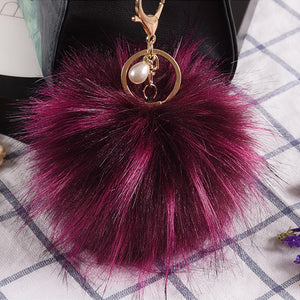 Fluffy Pom Pom Bag Charms - mBell-ish