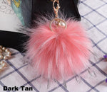 Fluffy Pom Pom Bag Charms - mBell-ish