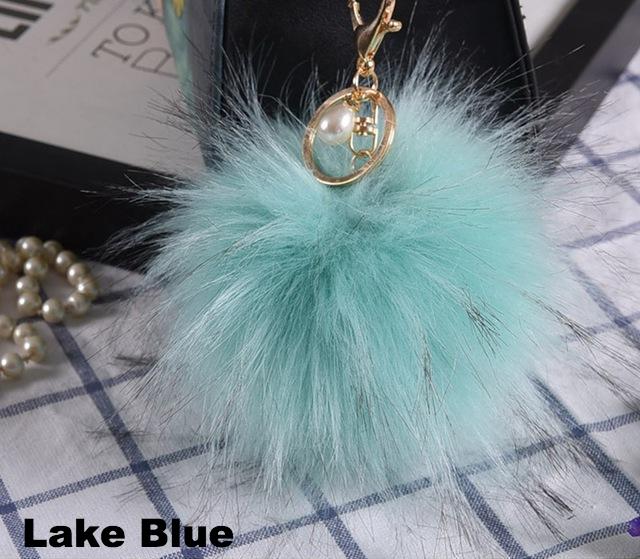 Fluffy Pom Pom Bag Charms - mBell-ish