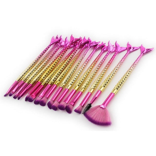 Mermaid Makeup Brush Sets - mBell-ish