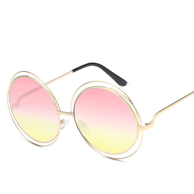 Round Oversized Sunglasses - mBell-ish