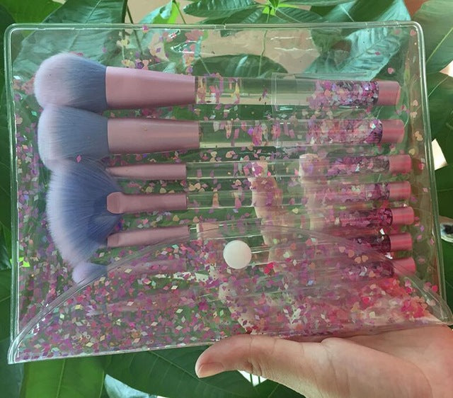 Glitter Brush Set & Travel Bag - mBell-ish