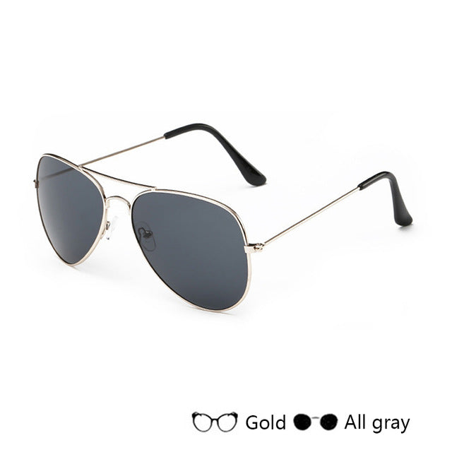 Classic Pilot-Style Sunglasses - mBell-ish