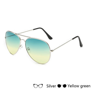 Classic Pilot-Style Sunglasses - mBell-ish