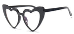 Heart-Shaped Cat Eye Sunglasses - mBell-ish